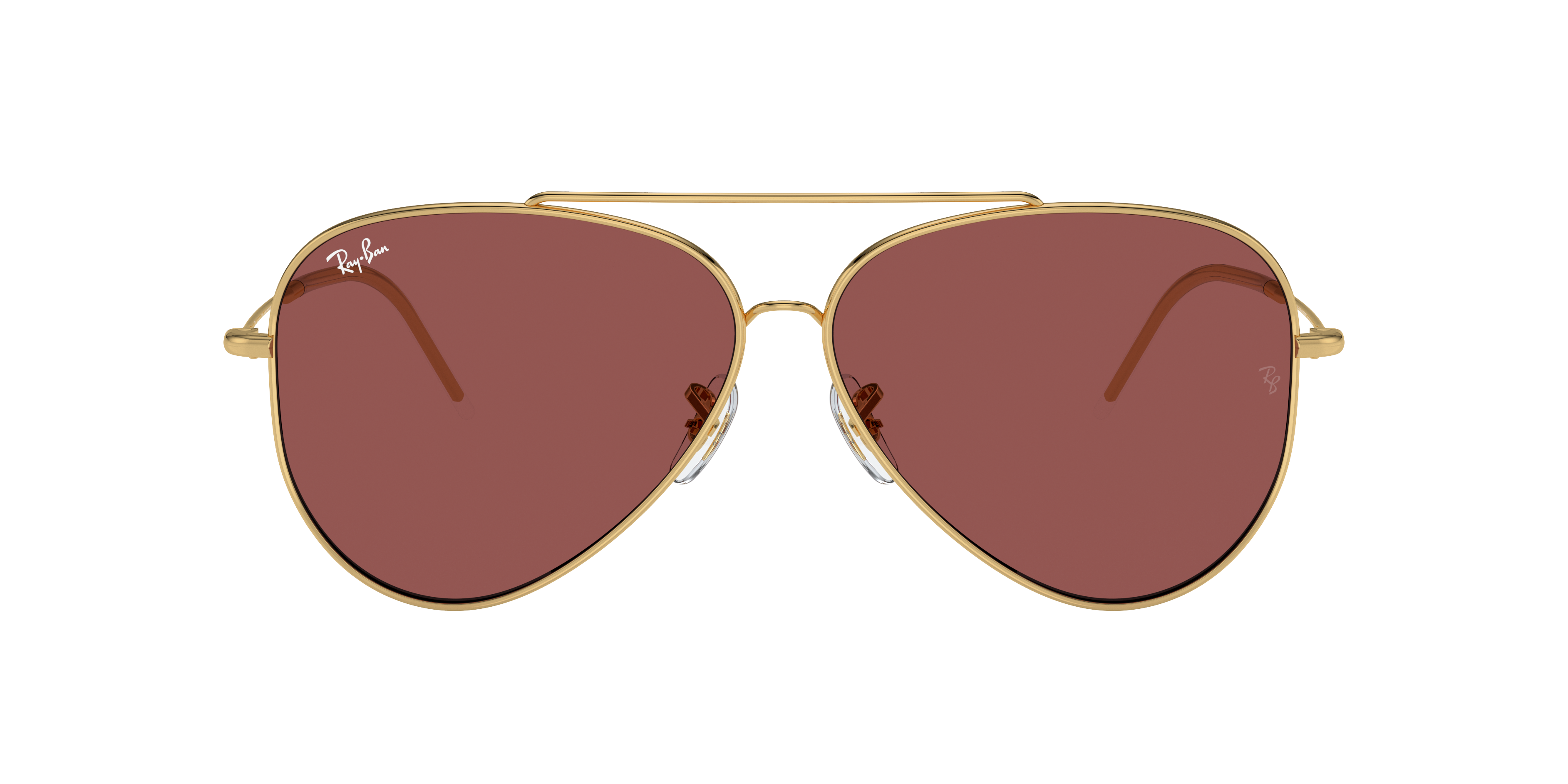 Ray-Ban RBR0101S Aviator Reverse Oro e Viola - Occhiali da Sole