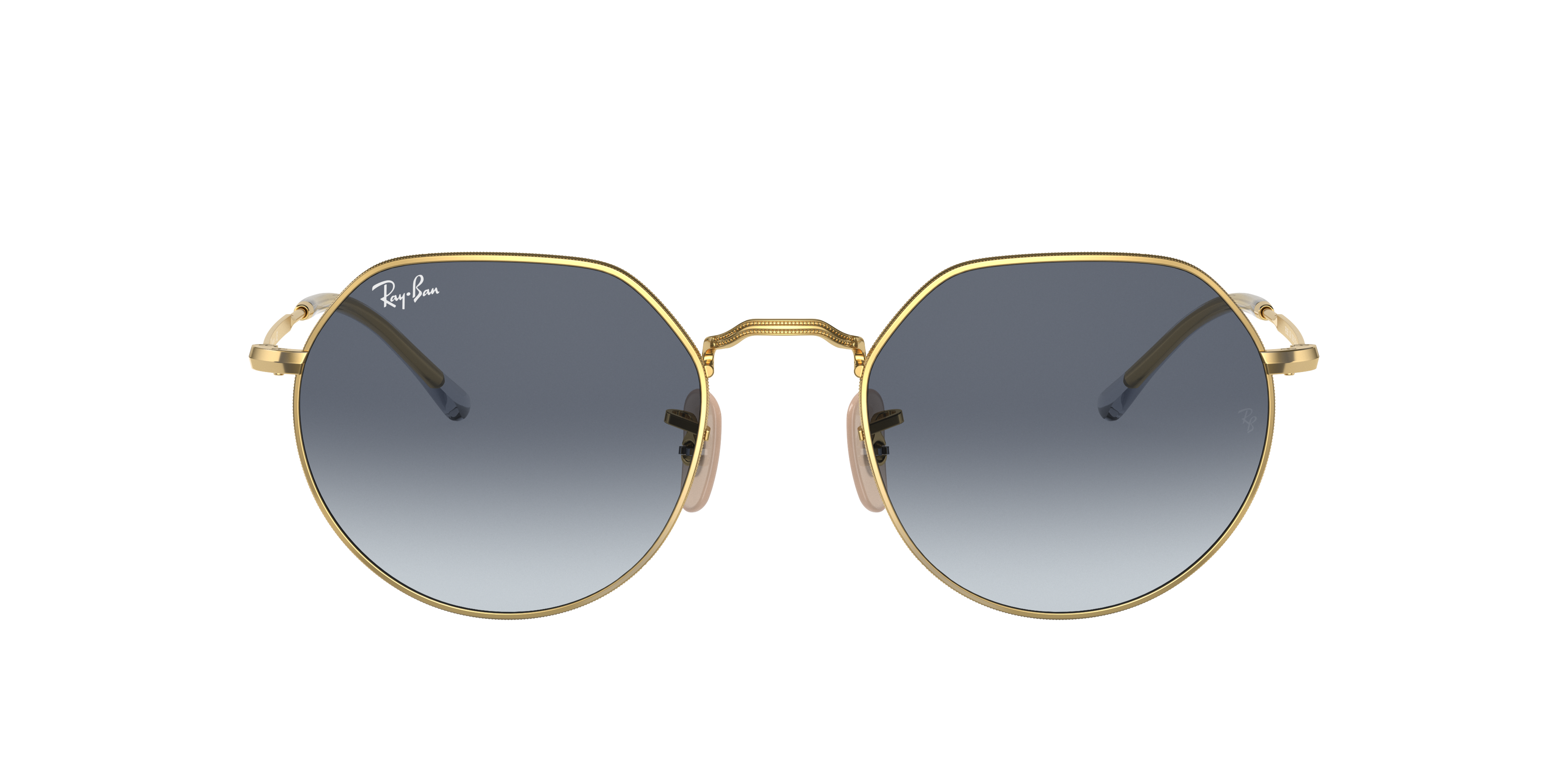 Reclaimed Vintage - Occhiali da sole aviatore unisex neri con montatura squadrata e lenti blu