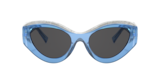 Blu semitrasparente