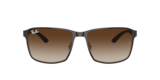 Marrone su gunmetal